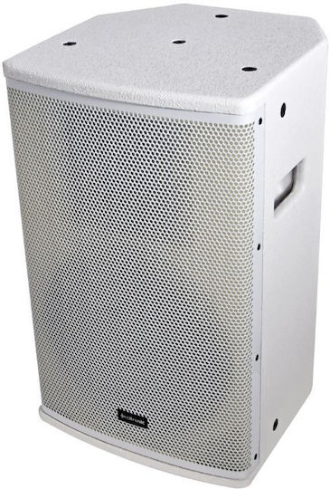 Citronic CUBA-10AW 178.740UK Αυτοενισχυόμενο Ηχείο PA 270W με Woofer 10" 31.3x30.7x50.7εκ. σε Λευκό Χρώμα