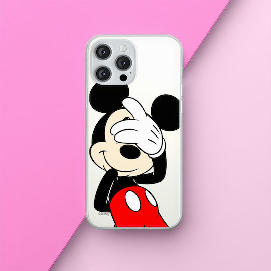 Apple iPhone 15 Pro Mickey 003 Disney Partial Print Transparent Case