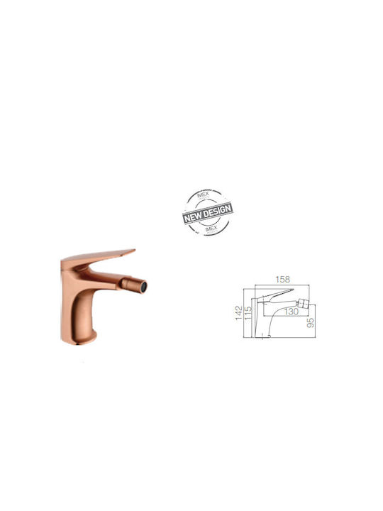 Imex Wasserhahn Bidet Gold