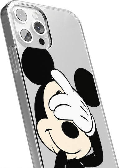 Fall Apple Iphone 15 Plus Mickey 003 Disney Teilweise drucken Transparent