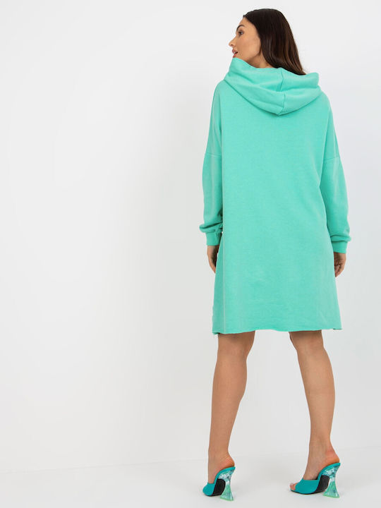 Fancy Women's Hooded Sweatshirt Mint