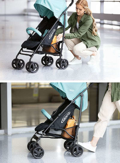 Graco TraveLite Umbrella Stroller Suitable for Newborn Mint 7.07kg