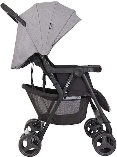 Graco Duorider Steeple Double Stroller Suitable for Newborn Gray 12.1kg