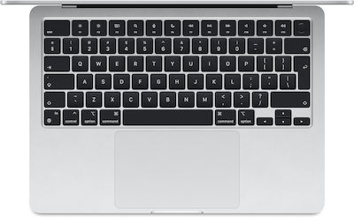Apple MacBook Air 13" (2024) 13.6" Retina Display (M3-8-core/16GB/512GB SSD) Silver (International English Keyboard)