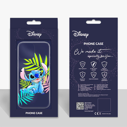 Case Samsung S20 Ultra S11 Plus Stitch 008 Disney Partial Print Transparent