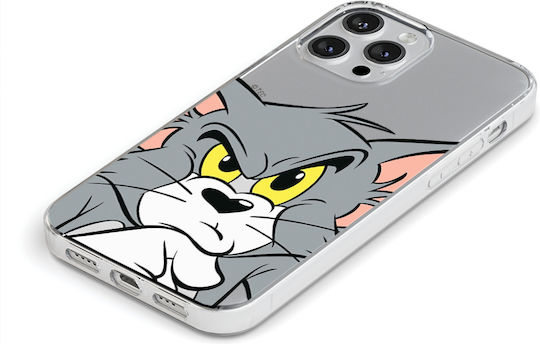Husă Samsung S23 Tom 001 Tom & Jerry Partial Print Transparent