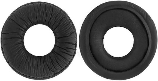 Set 2 Edman 2 Edman Bureți pentru căști Sony Mdr-v150 V200 V200 V250 V300 V250 V400 Zx110 Zx300 Zx310 Spumă de memorie neagră