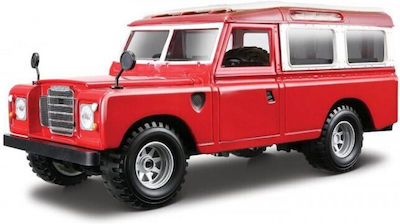 1/24 Burago Land Rover Series Ii Red