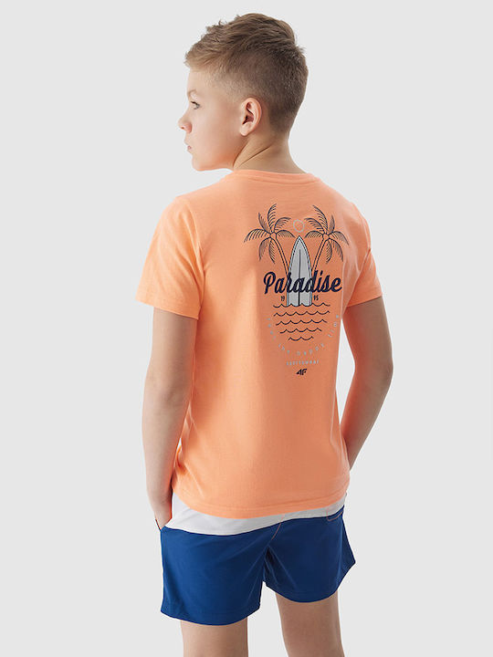Παιδικό T-shirt Πορτοκαλί