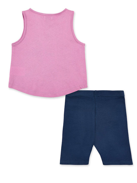 Tuc Tuc Kids Set with Leggings Summer 2pcs Blue