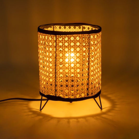 GloboStar Lustră Decorativă cu Soclu pentru Bec E27 Negru