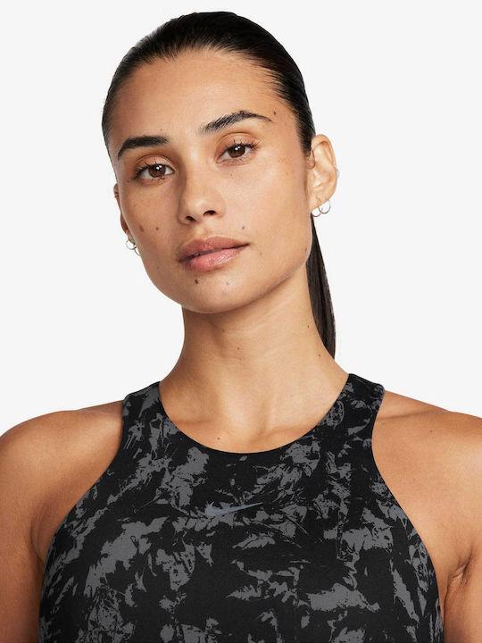Dri-Fit Alate Curve Printed Sports Bra Women's Black