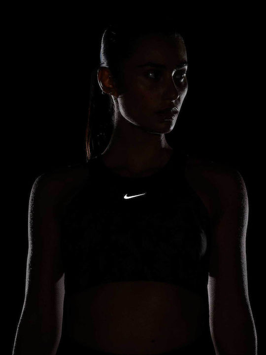 Dri-Fit Alate Curve Printed Sports Bra Women's Black
