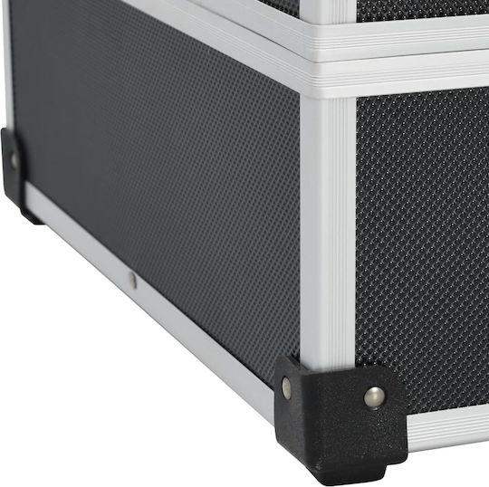 vidaXL Werkzeugkoffer Aluminium B46xT33xH16cm