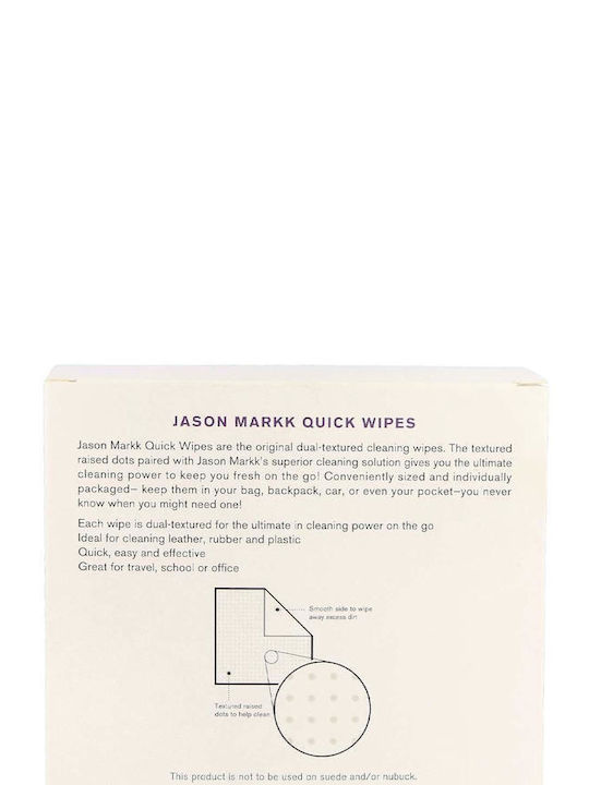 Jason Markk Quick Wipes Καθαριστικό Παπουτσιών 30τμχ