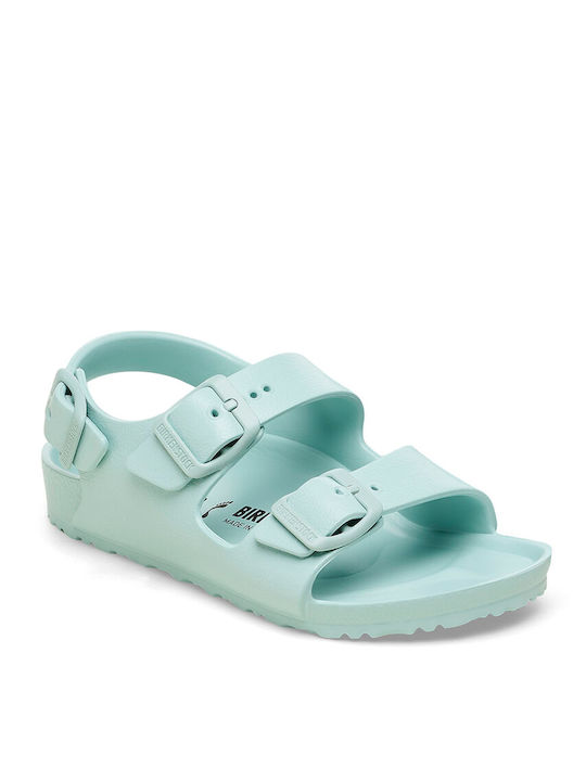 Birkenstock Παιδικά Πέδιλα Eva Milano Eva Kids Ανατομικά Πράσινα