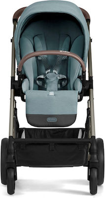 Cybex Balios S Lux Κάθισμα Aton B2 Verstellbar 3 in 1 Baby Kinderwagen Geeignet für Neugeborene Sky Blue