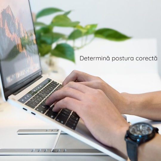 Edman Stand for Laptop up to 16" Silver
