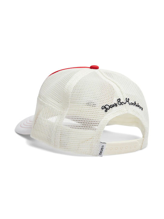 Deus Ex Machina Men's Trucker Cap White