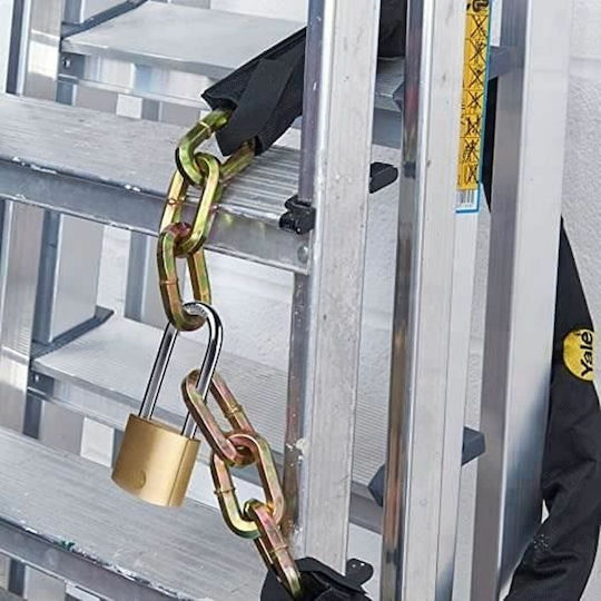 Yale Bronze Vorhängeschloss Messing mit Schlüssel 1Stück