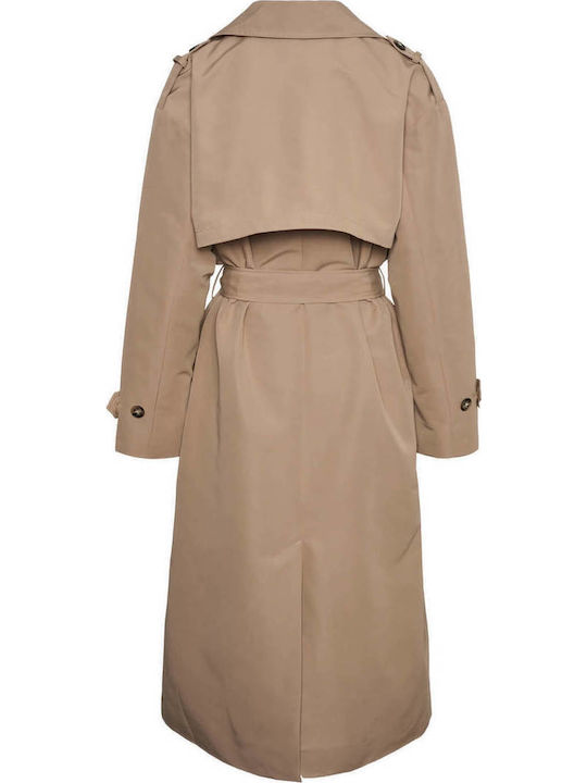 Chloe Women's Black Trench Coat