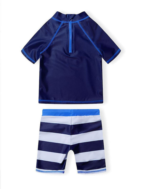 Minoti Kinder Badeanzug Bademoden-Set Blau