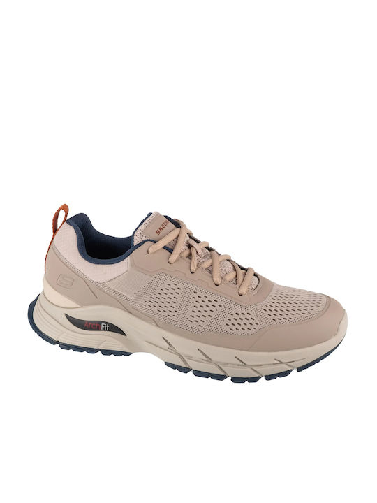 Skechers Arch Fit Baxter Ανδρικά Sneakers Μπεζ