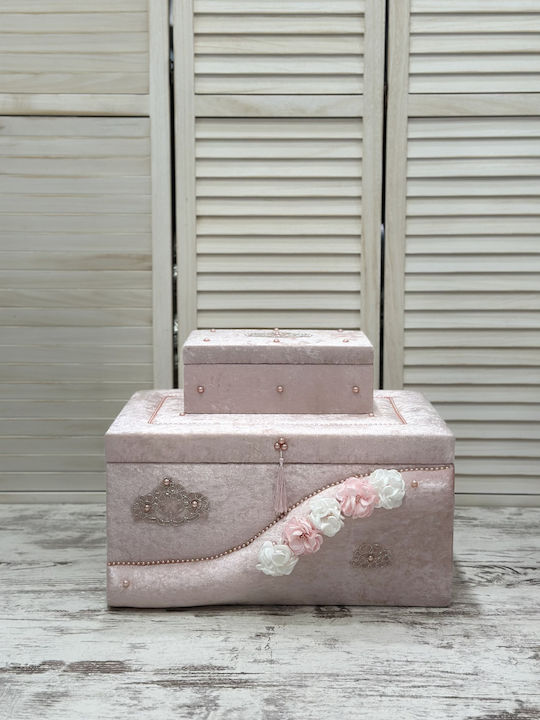 Carousel Velvet Baptism Box Package