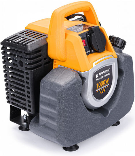 Powermat Generator Inversor Benzină (în patru timpi) Doi timpi cu Autostart și Putere Maximă 1.2kVA