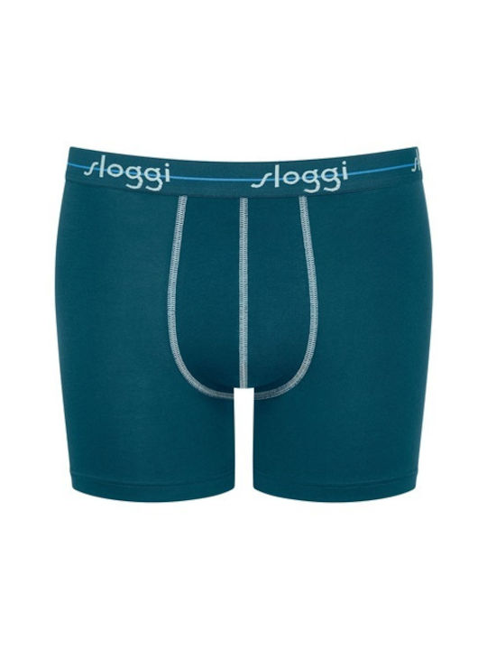 Sloggi Short Men's Boxers Blue 2Pack