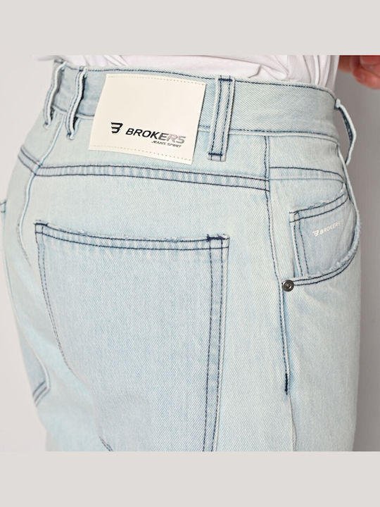 Herren Jeanshose mit Lose Anwendung Hellblau