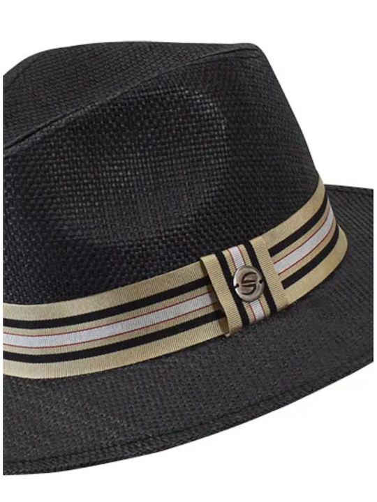 Stamion Men's Hat Fedora Black