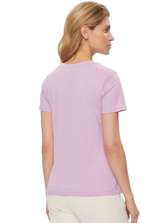 Guess 'adele' Women's Blouse Lilac Forever