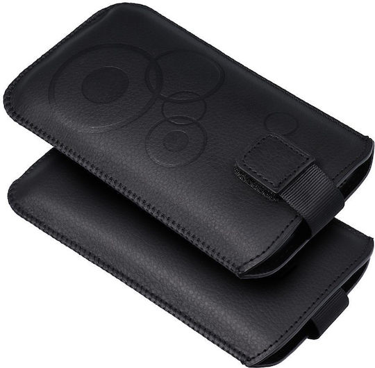 Forcell Back Cover Synthetic Leather Black (Samsung Galaxy S6/S7/A5 2016/A5 2017/J5 2017)