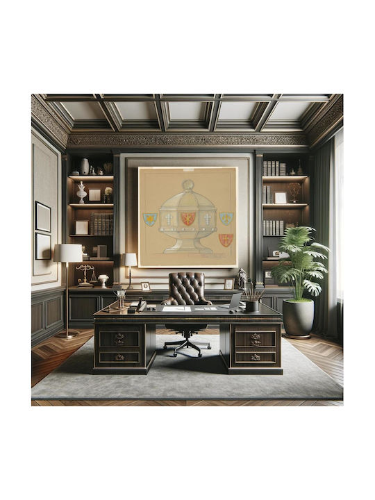 Design Elevation A Tablou Metalic 120x120cm