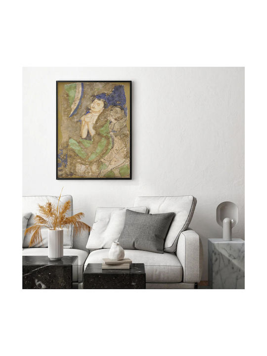 Two Monks, From Cave 224, Smithsonian American Art Museum, Gift Of John Gellatly Painting on Canvas 100x70cm