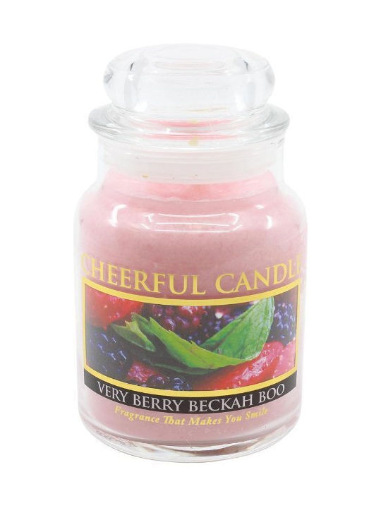 Cheerful Decorative Candle Purple 160gr 1pcs