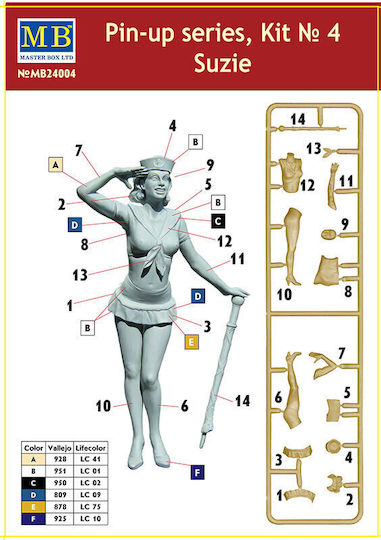 Master Box Modeling Figure in Scale 1:24