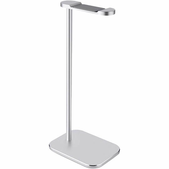 Edman Square Square Headphone Stand aluminiu argintiu