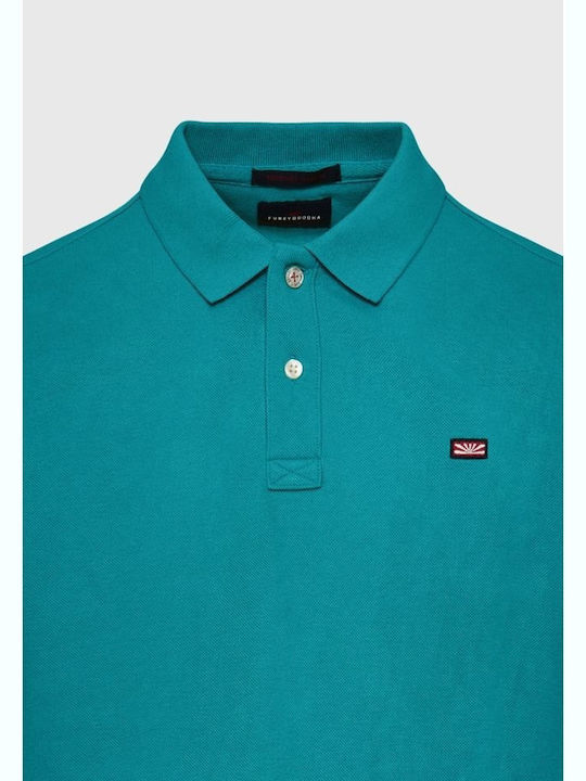 Polo Short Sleeve Blouse teal