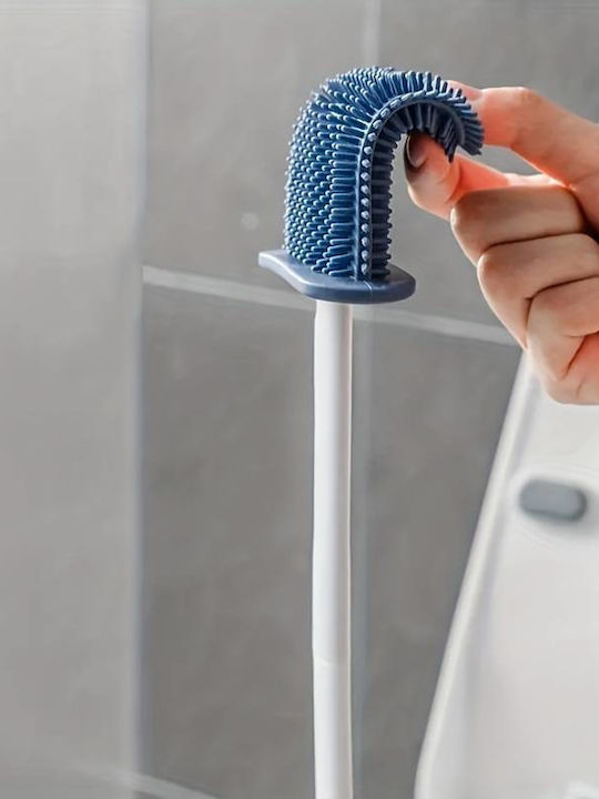 Τουαλέτας Kunststoff Badezimmer Toilettenbürste Gray