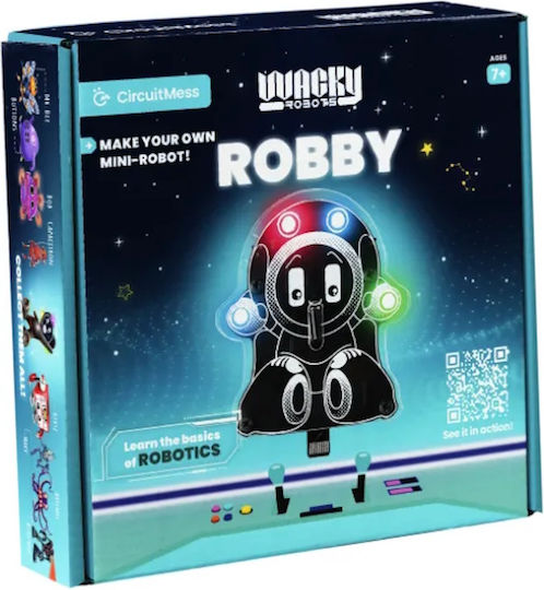 Circuitmess Wacky Robots – Robby Cm-wrrobby Συναρμολογούμενο Mini Robot Εισαγωγικό Στις Αρχές Του Stem