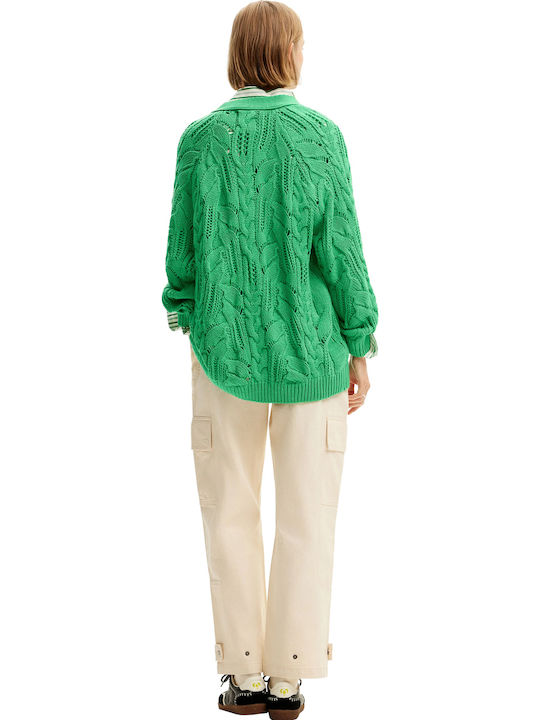 Janis Γυναικεία Πλεκτή Ζακέτα Verde