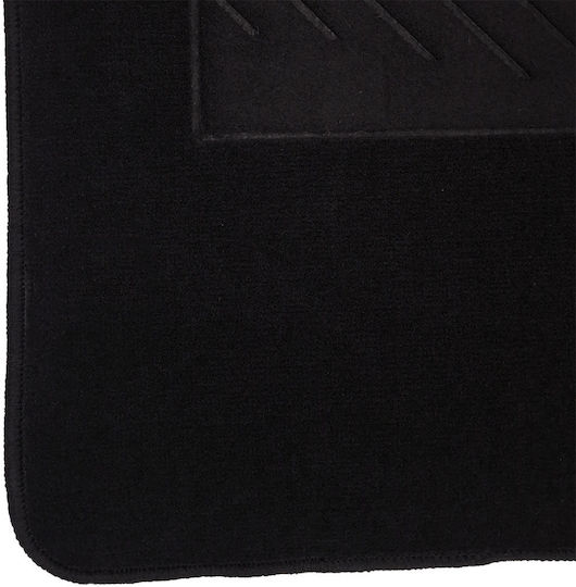 Set of Front and Rear Mats 5pcs for BMW E46 Black