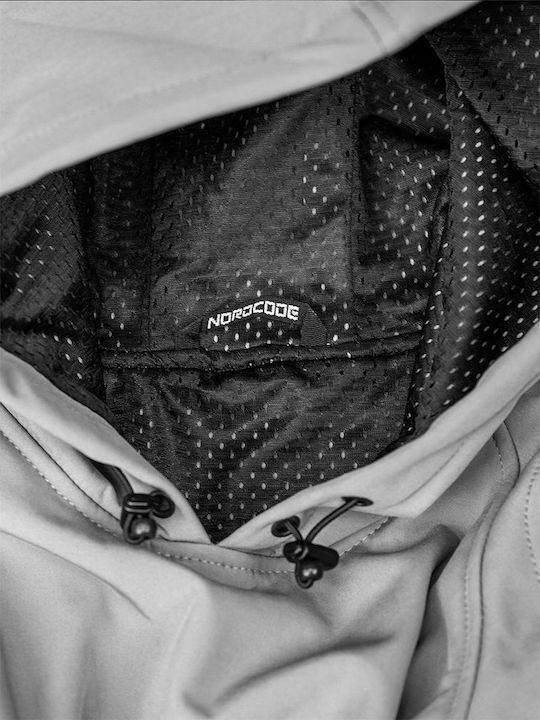 Nordcode Lynx Мъжко Мотоциклетно яке Softshell Light Grey