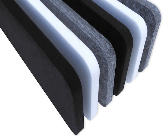 Audiodesigner Ecobaffle Rectangle Ηχοαπορροφητικό Πάνελ (4τμχ) 60cm x 120cm x 40mm σε Γκρι Χρώμα
