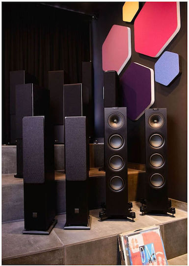 Audiodesigner Ecoplan Hexagon ECOPLAN-HEX-173-Black Audio Treatment Material Panel 4 Pieces