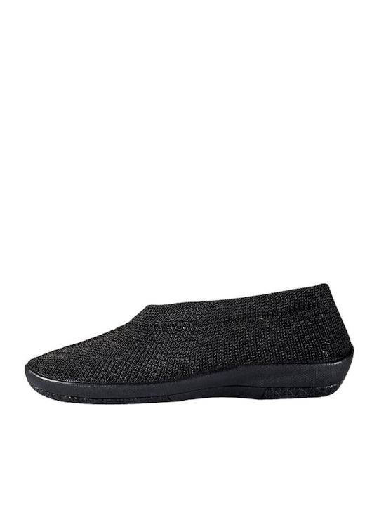 Ανατομικά Γυναικεία Slip-On Μαύρα