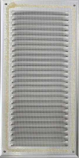 Nicoll Περσίδα Εξαερισμού 30x15cm Ορθογώνια με Σίτα