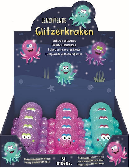 Moses Octopus Bath Toy Green